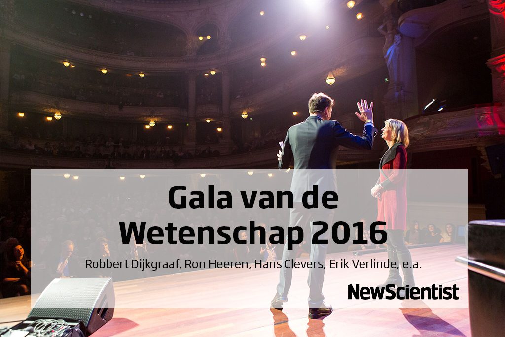 Gala van de Wetenschap 2016 - New Scientist