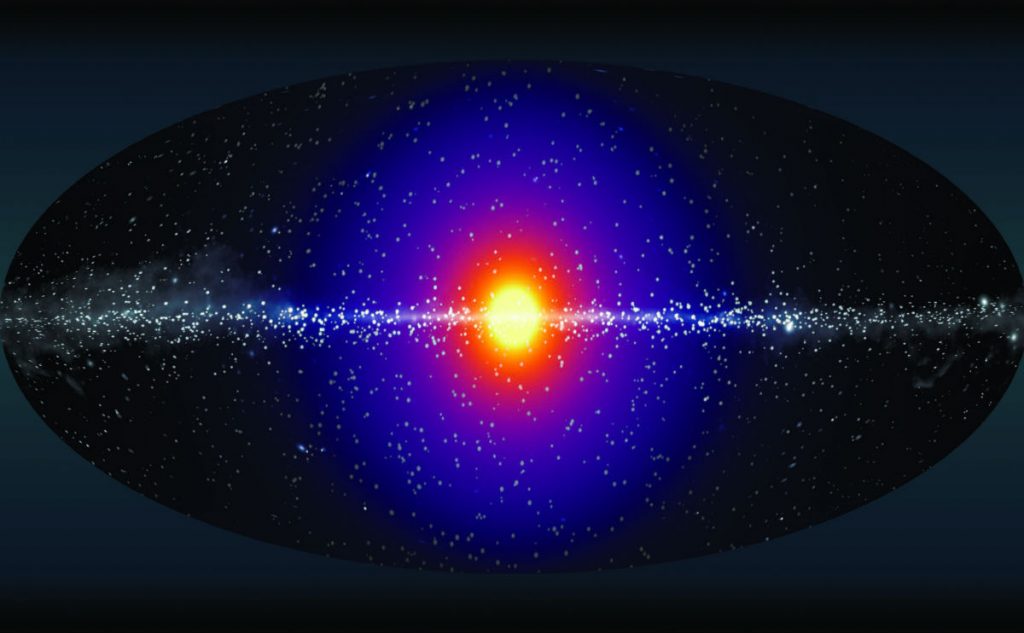 Halo van donkere materie uit steriele neutrino's